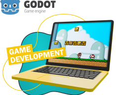 Godot.  Основа создания легендарных игр - КИБЕРшкола программирования для детей, компьютерные курсы для школьников, начинающих и подростков - KIBERone г. Власиха