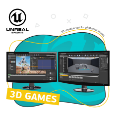 Unreal Engine 4. Игровой движок - КИБЕРшкола программирования для детей, компьютерные курсы для школьников, начинающих и подростков - KIBERone г. Власиха