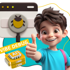 Тестирование & Vibe Debug. Охотники за багами - КИБЕРшкола программирования для детей, компьютерные курсы для школьников, начинающих и подростков - KIBERone г. Власиха