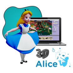 Alice 3d - КИБЕРшкола программирования для детей, компьютерные курсы для школьников, начинающих и подростков - KIBERone г. Власиха
