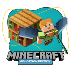 Minecraft Education - КИБЕРшкола программирования для детей, компьютерные курсы для школьников, начинающих и подростков - KIBERone г. Власиха