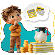 Финансовый интеллект вместе KIBERone - КИБЕРшкола программирования для детей, компьютерные курсы для школьников, начинающих и подростков - KIBERone г. Власиха