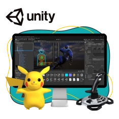 Мир игр на Unity 2D на популярном движке + AI-помощники - КИБЕРшкола программирования для детей, компьютерные курсы для школьников, начинающих и подростков - KIBERone г. Власиха