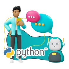 Умный чат-бот на Python на Telegram - КИБЕРшкола программирования для детей, компьютерные курсы для школьников, начинающих и подростков - KIBERone г. Власиха