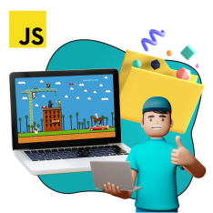 Программирование на JavaScript. Учимся создавать игры! - КИБЕРшкола программирования для детей, компьютерные курсы для школьников, начинающих и подростков - KIBERone г. Власиха