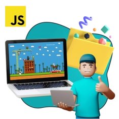 JavaScript + AI. Проектное обучение + геймификация + AI-помощники - КИБЕРшкола программирования для детей, компьютерные курсы для школьников, начинающих и подростков - KIBERone г. Власиха